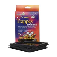 TRAPPES COLLANTES SOURIS ET INSECTES #24102