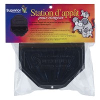 STATION SÉCURITAIRE D’APPÂTS POUR SOURIS ET MULOTS