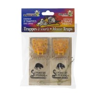 TRAPPES À SOURIS EN BOIS #M035