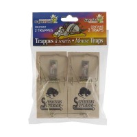 TRAPPES À SOURIS EN BOIS #S20072